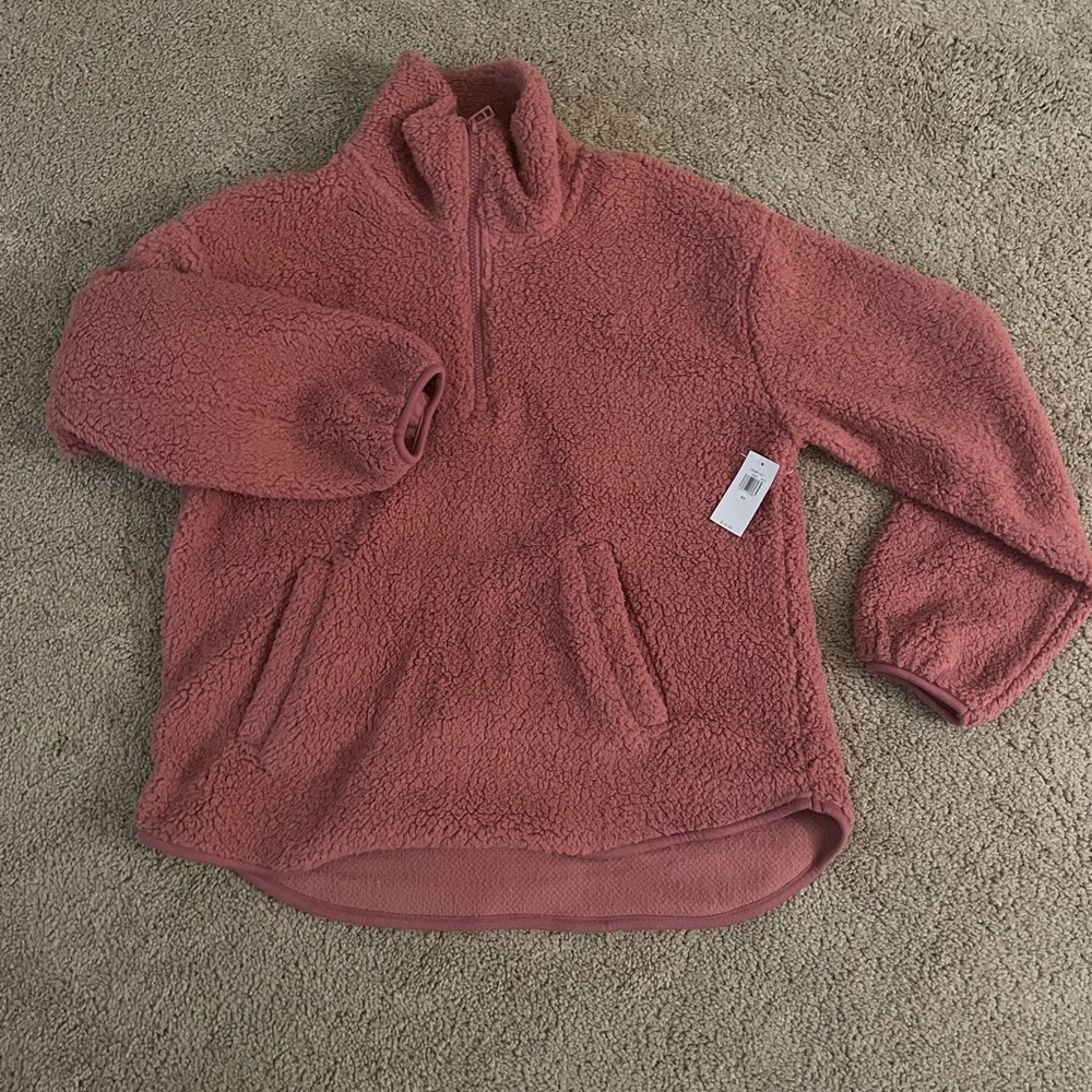 Sherpa Quarter Zip Pullover